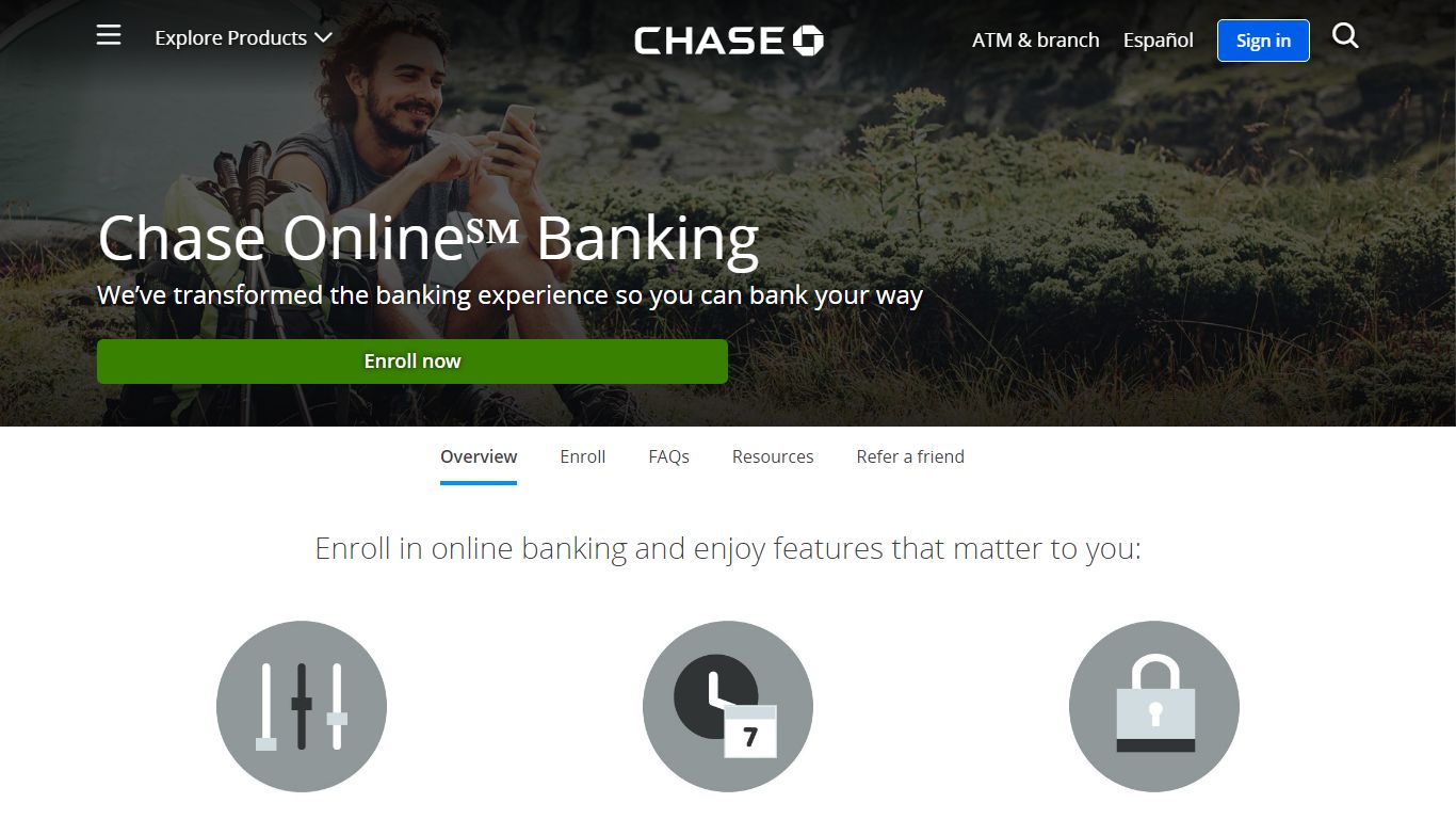 Enroll in Chase Online Banking | Chase